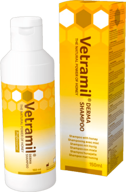 Vetramil Dermashampo med honning